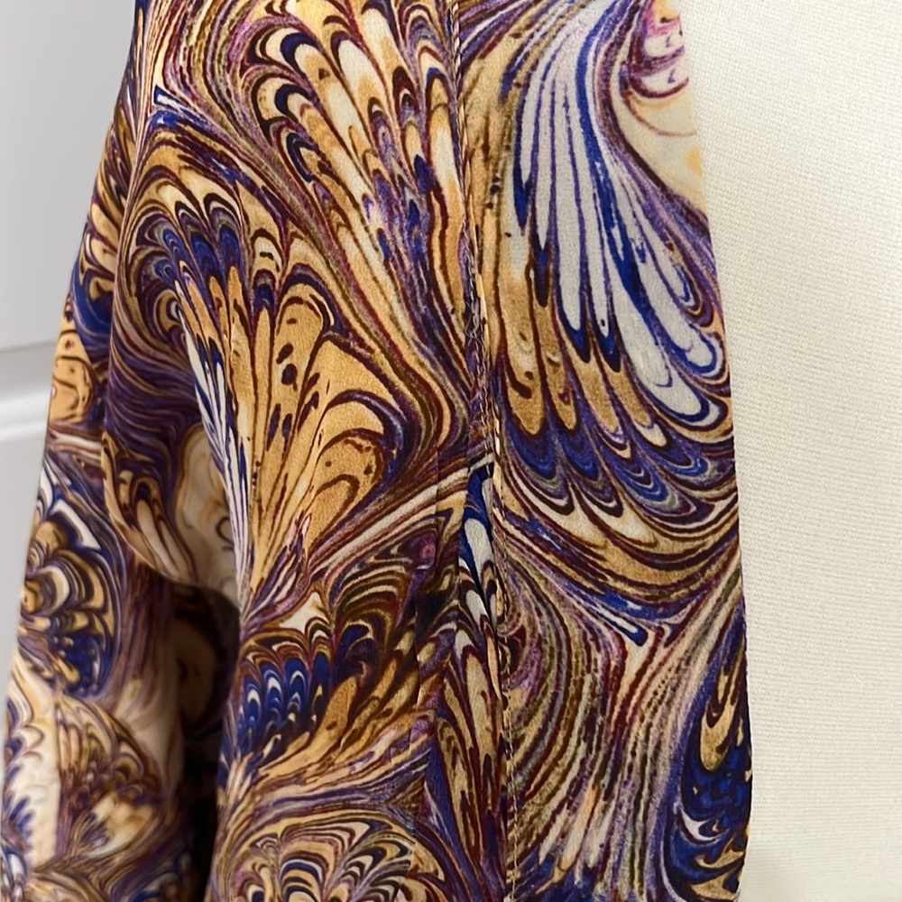 Vintage Winter Kate silk kimono - Picture 3 of 6